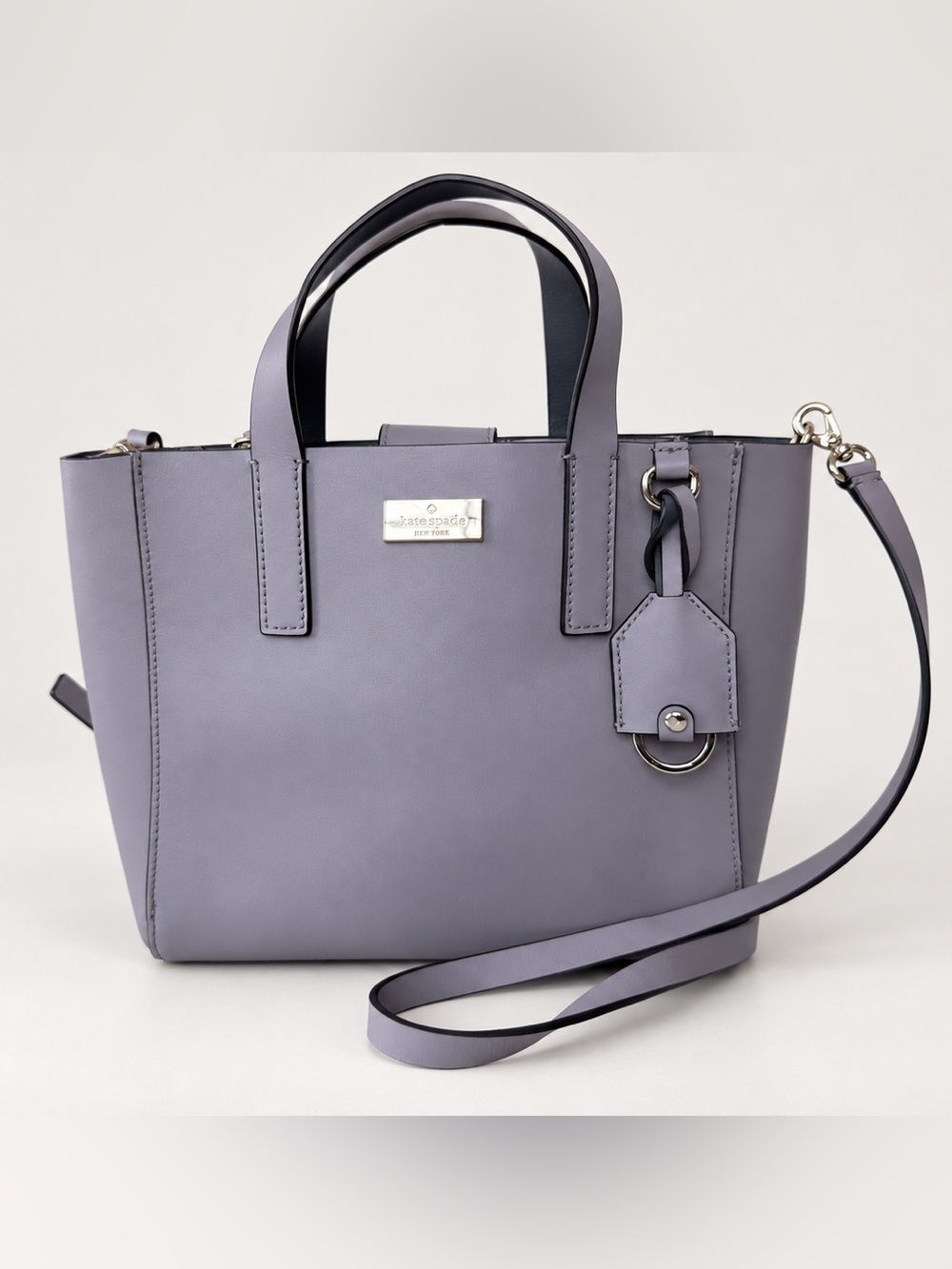 Kate Spade New York Newbury Lane Loden Leather Satchel Crossbody Purse